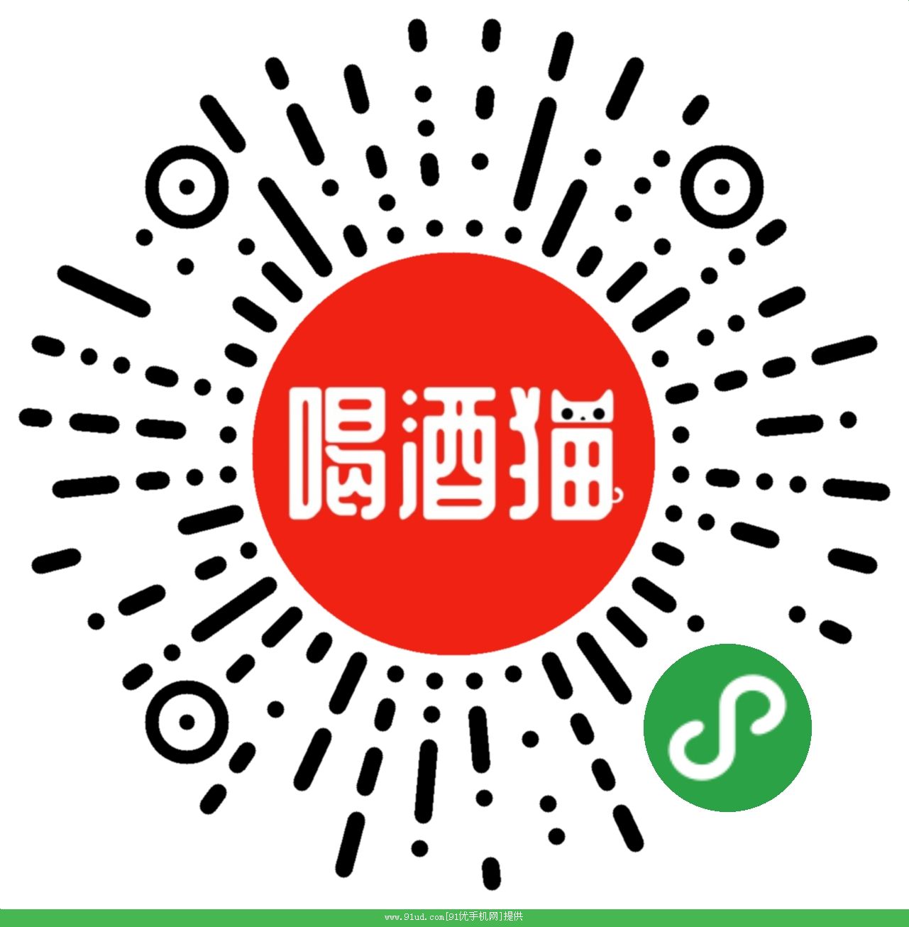 喝酒猫二维码
